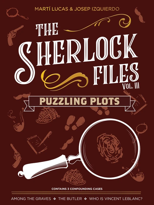 Cover image of The Sherlock Files: Vol III – Puzzling Plots board game