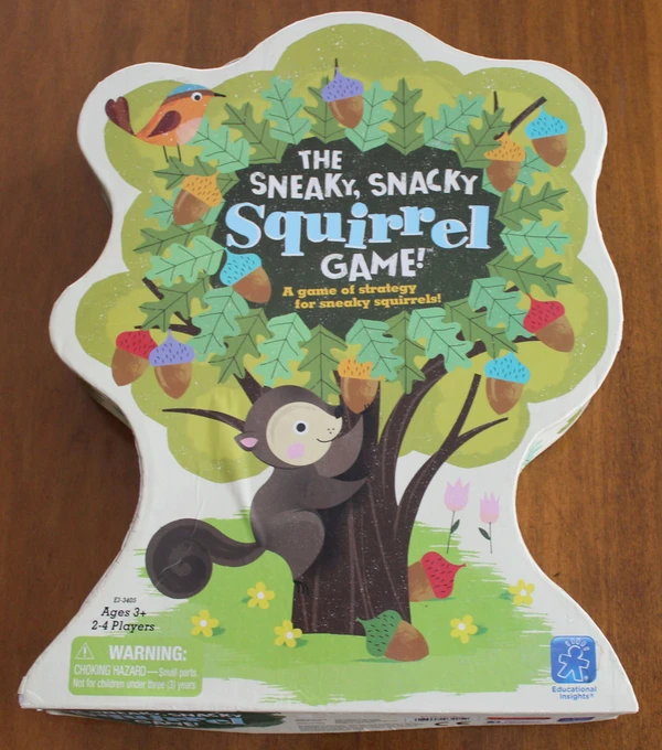 Cover image of The Sneaky Snacky Squirrel Game board game