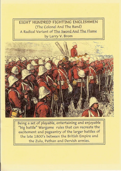 Cover image of The Sword and the Flame: Eight Hundred Fighting Englishmen board game