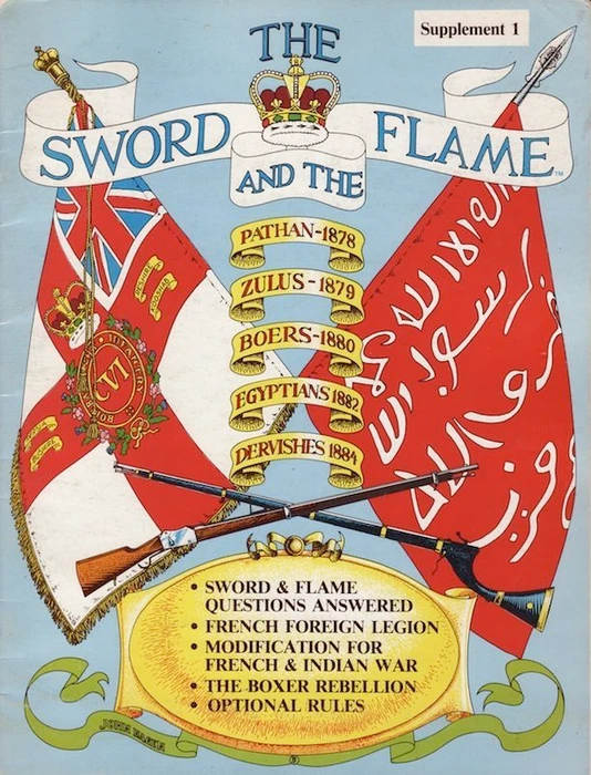 Cover image of The Sword and the Flame: Supplement 1 board game