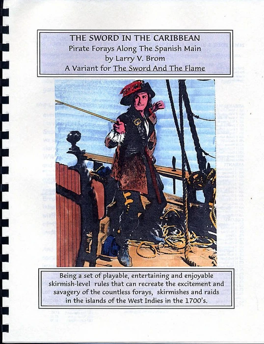 Cover image of The Sword in the Caribbean: Pirate Forays Along The Spanish Main board game