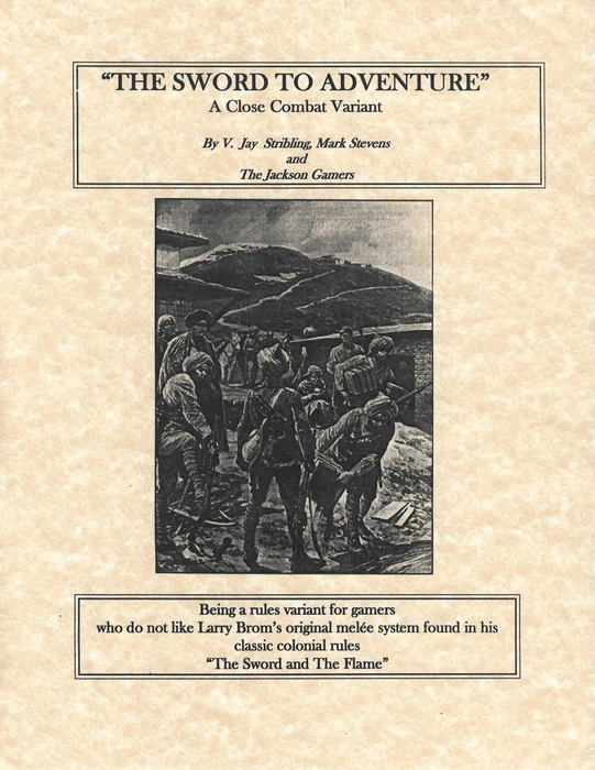 Cover image of The Sword to Adventure: A Close Combat Variant board game