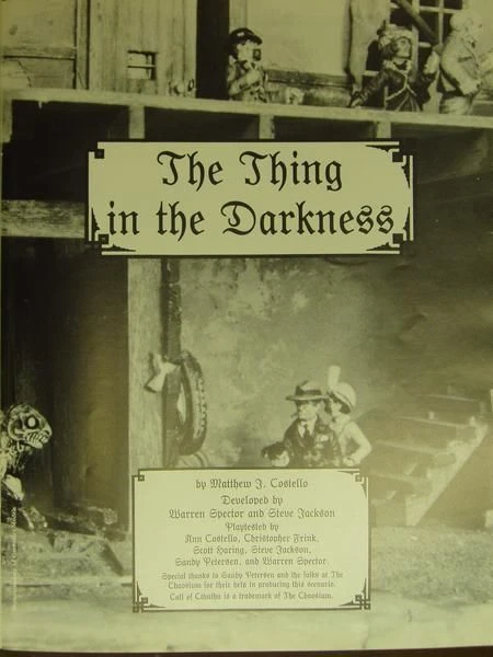 Cover image of The Thing in the Darkness board game