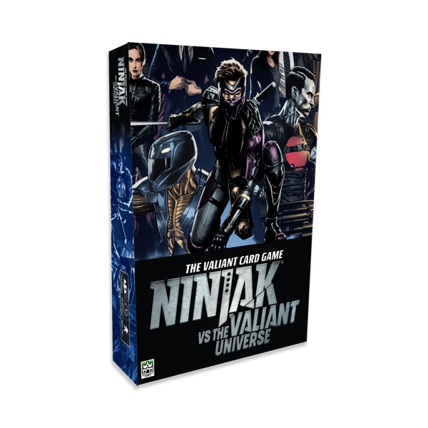 Cover image of The Valiant Card Game: Ninjak vs. The Valiant Universe board game