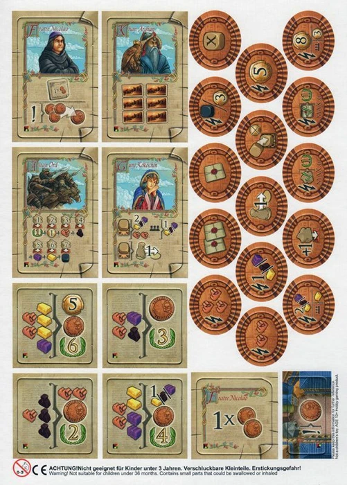 Cover image of The Voyages of Marco Polo: The New Characters board game