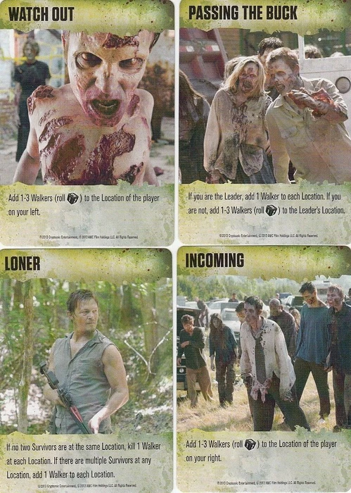 Cover image of The Walking Dead Board Game: The Best Defense – Event Promo Cards board game