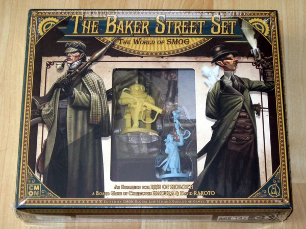 Cover image of The World of SMOG: Rise of Moloch – The Baker Street Set board game