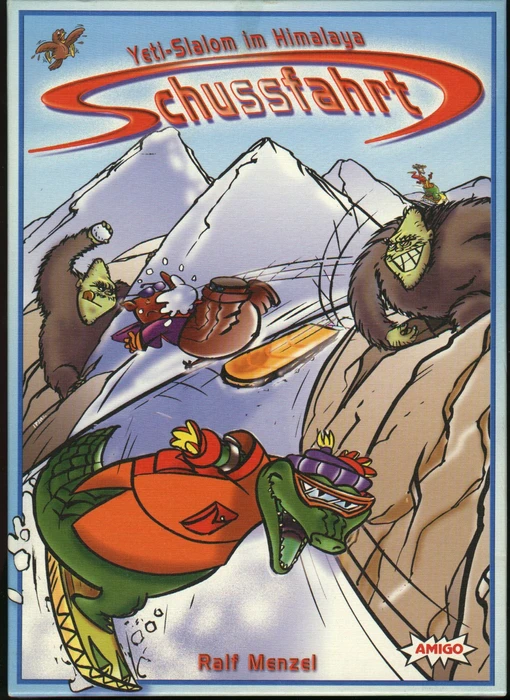Cover image of The Yeti Slalom board game