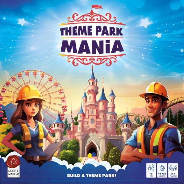 Cover image of Theme Park Mania board game