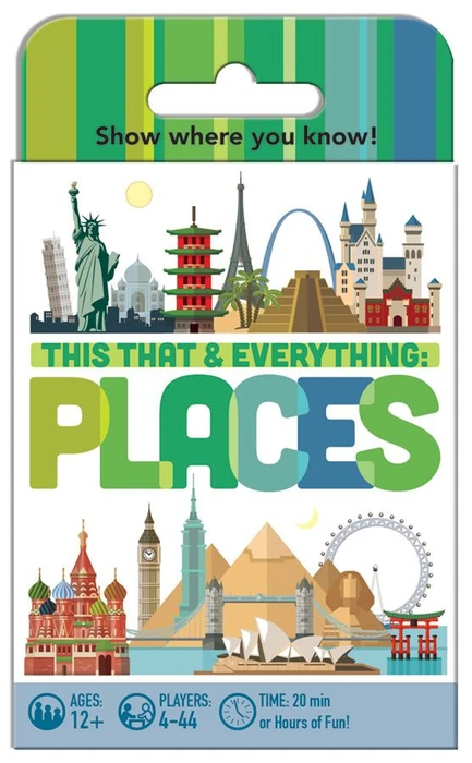 Cover image of This That & Everything: Places board game