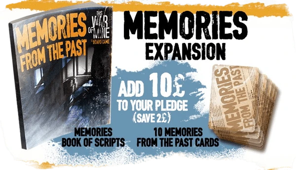 Cover image of This War of Mine: Memories From the Past board game