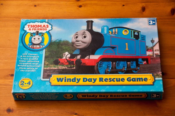 Cover image of Thomas & Friends: Windy Day Rescue Game board game