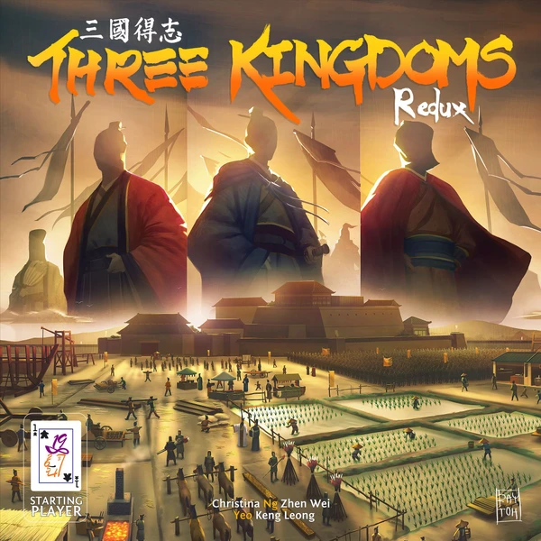 Cover image of Three Kingdoms Redux board game