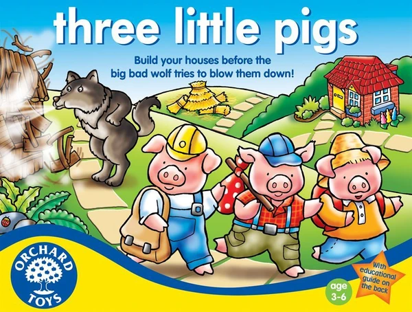 Cover image of Three Little Pigs board game