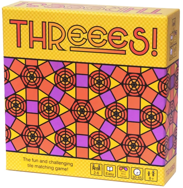 Cover image of Threees! board game