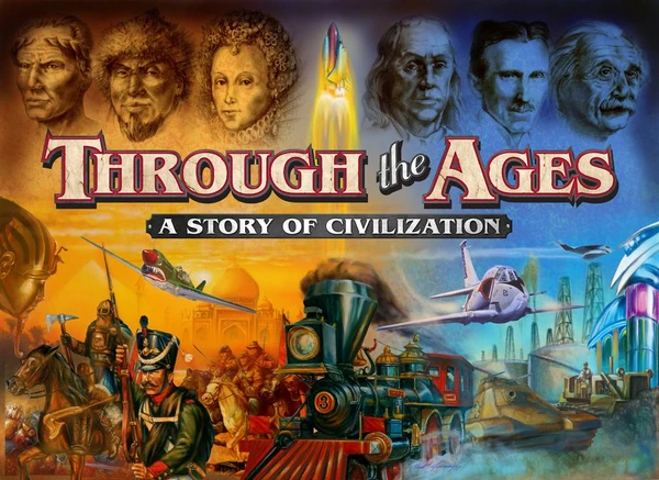 Cover image of Through the Ages: A Story of Civilization board game