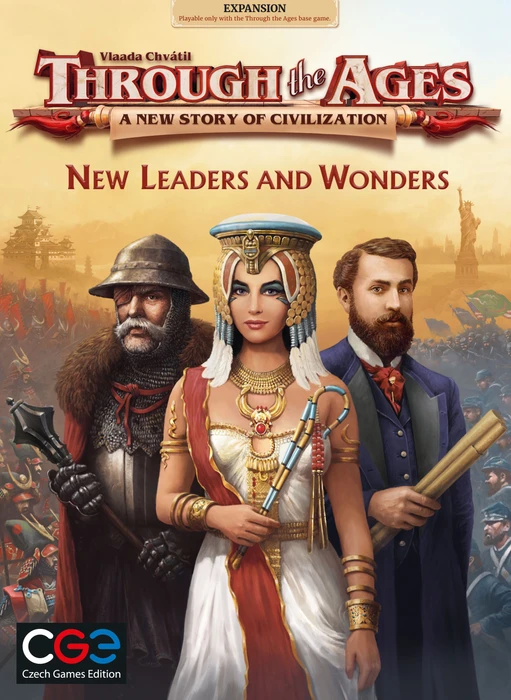 Cover image of Through the Ages: New Leaders and Wonders board game