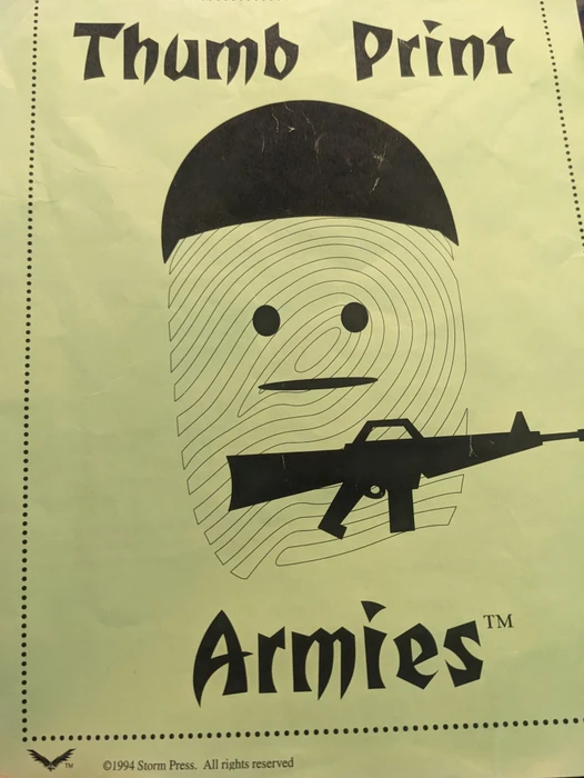 Cover image of Thumb Print Armies board game