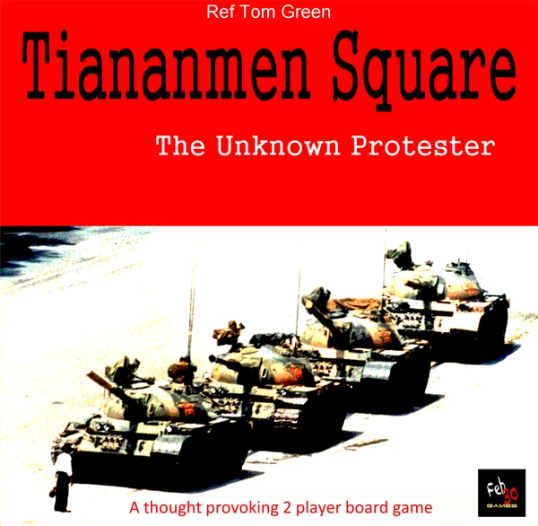 Cover image of Tiananmen Square: The Unknown Protester board game