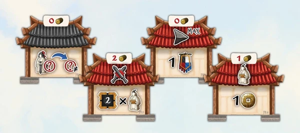 Cover image of Tianxia: New Buildings Mini-Expansion board game