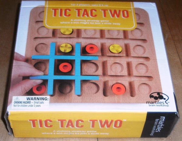 Cover image of Tic-Tac Two board game