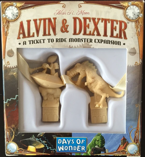 Cover image of Ticket to Ride: Alvin & Dexter board game