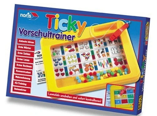 Cover image of Ticky Vorschultrainer board game