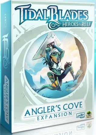 Cover image of Tidal Blades: Heroes of the Reef – Angler's Cove board game