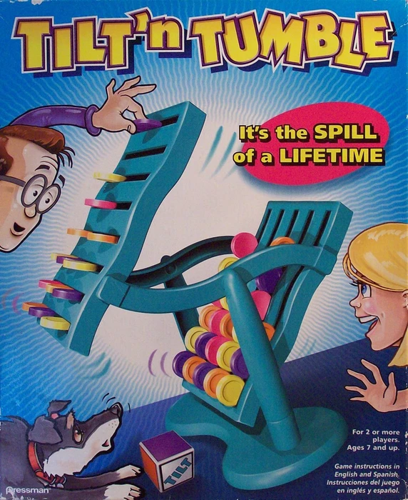 Cover image of Tilt'n Tumble board game