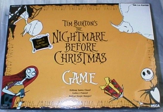 Cover image of Tim Burton's The Nightmare Before Christmas Game board game
