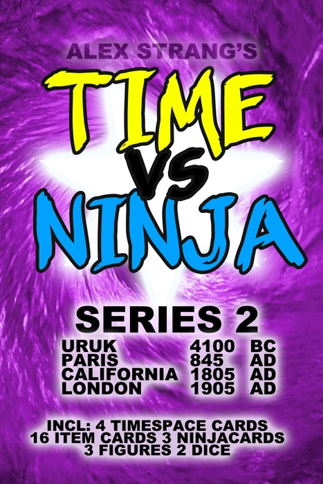 Cover image of Time Vs. Ninja: Series Two board game