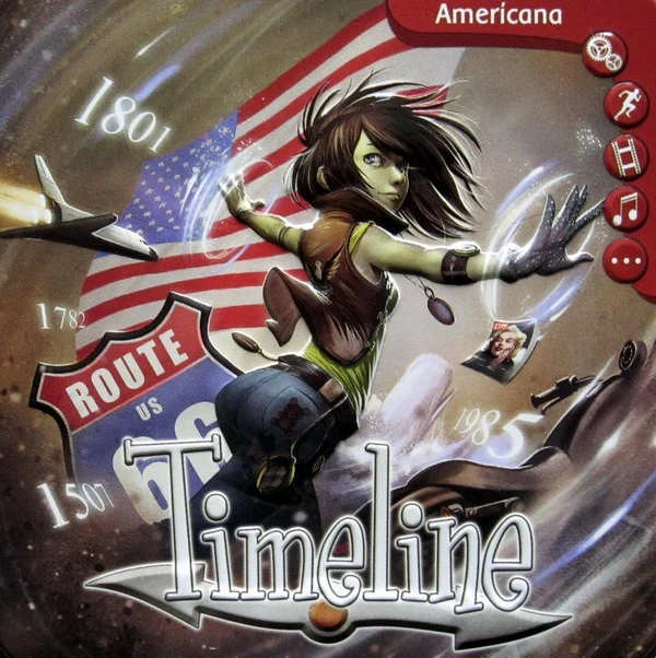 Cover image of Timeline: Americana board game