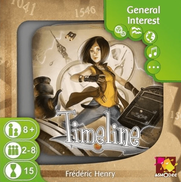 Cover image of Timeline: General Interest board game