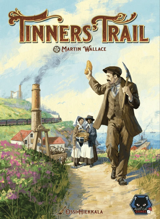 Cover image of Tinners' Trail (second edition) board game