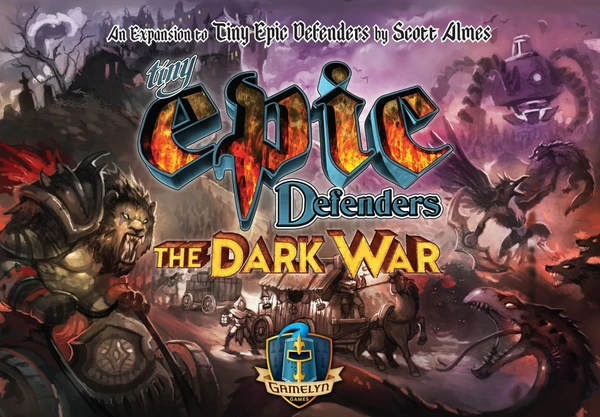 Cover image of Tiny Epic Defenders: The Dark War board game