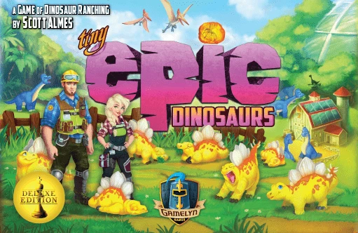 Cover image of Tiny Epic Dinosaurs: Deluxe Edition board game