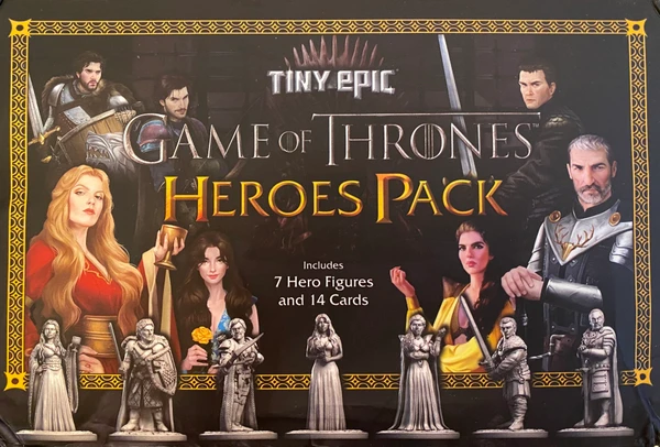 Cover image of Tiny Epic Game of Thrones: Heroes Pack board game