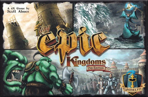 Cover image of Tiny Epic Kingdoms board game