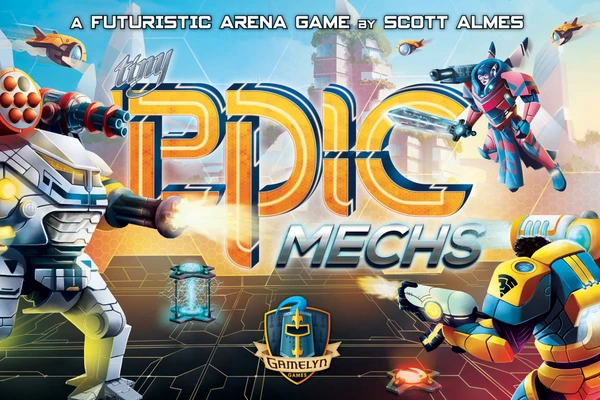 Cover image of Tiny Epic Mechs board game
