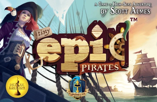 Cover image of Tiny Epic Pirates: Deluxe Edition board game