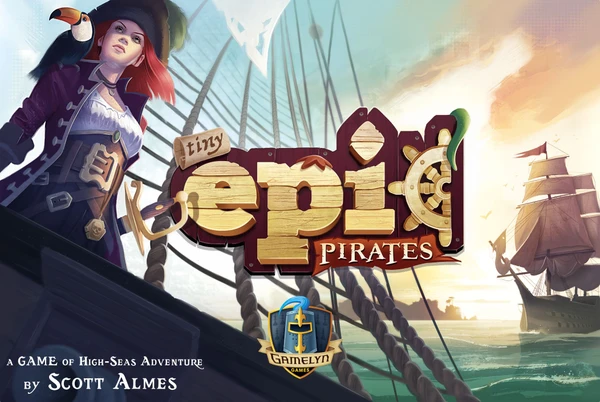 Cover image of Tiny Epic Pirates board game