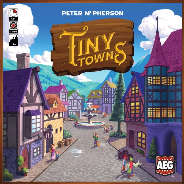 Cover image of Tiny Towns board game