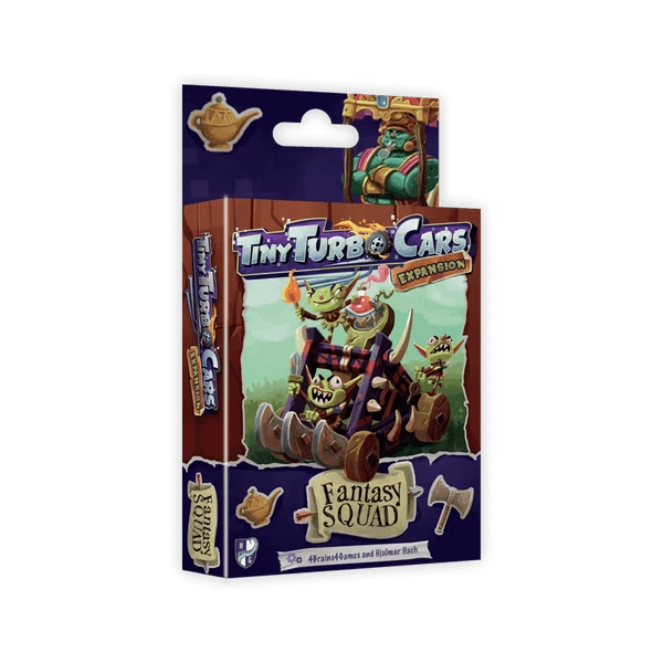 Cover image of Tiny Turbo Cars: Fantasy Squad Expansion board game