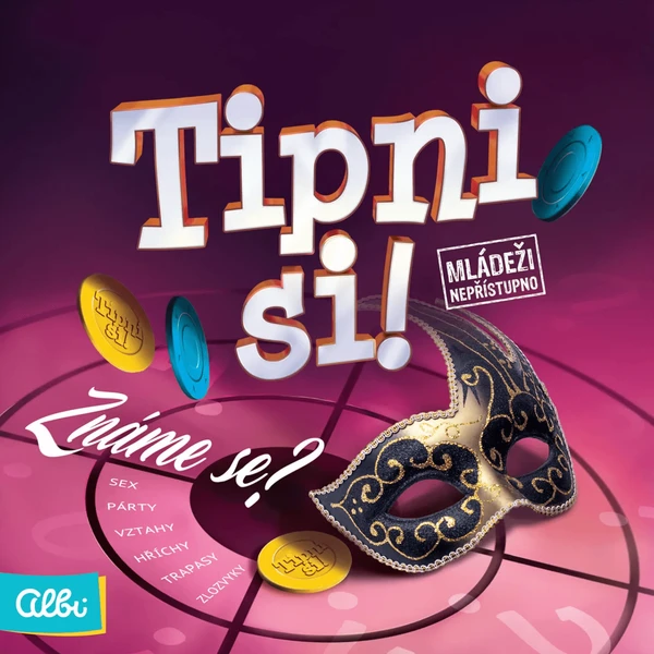 Cover image of Tipni si!: Známe se? 18+ board game