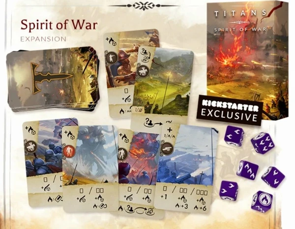 Cover image of Titans: Spirit of War board game