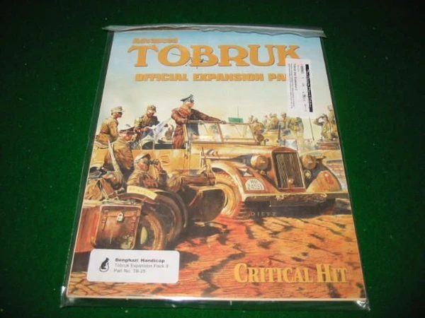 Cover image of Tobruk Expansion Pack 2: Benghazi Handicap board game