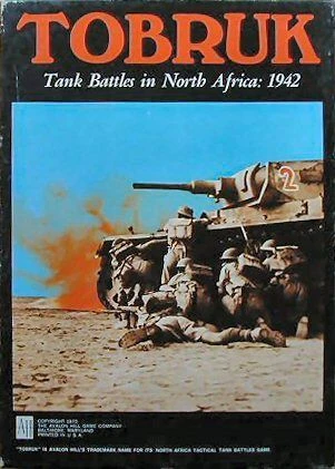 Cover image of Tobruk:  Tank Battles in North Africa 1942 board game
