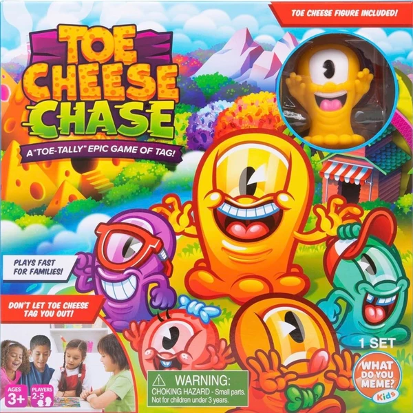 Cover image of Toe Cheese Chase board game