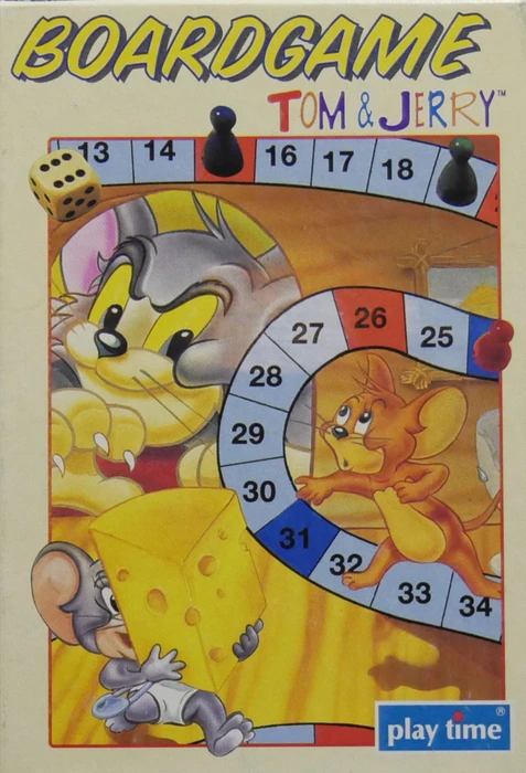 Cover image of Tom & Jerry Boardgame board game