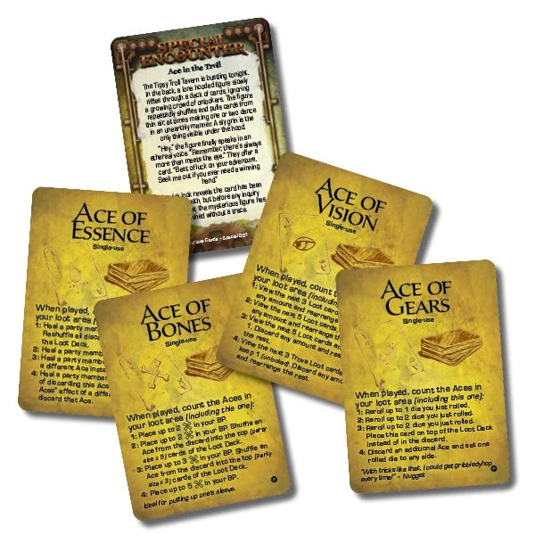 Cover image of Too Many Bones: Ace in the Troll Card Pack board game